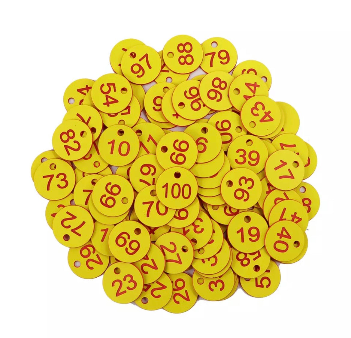 Cage Number Sticker Cage Number set 1-20 – The Canary Finch Store