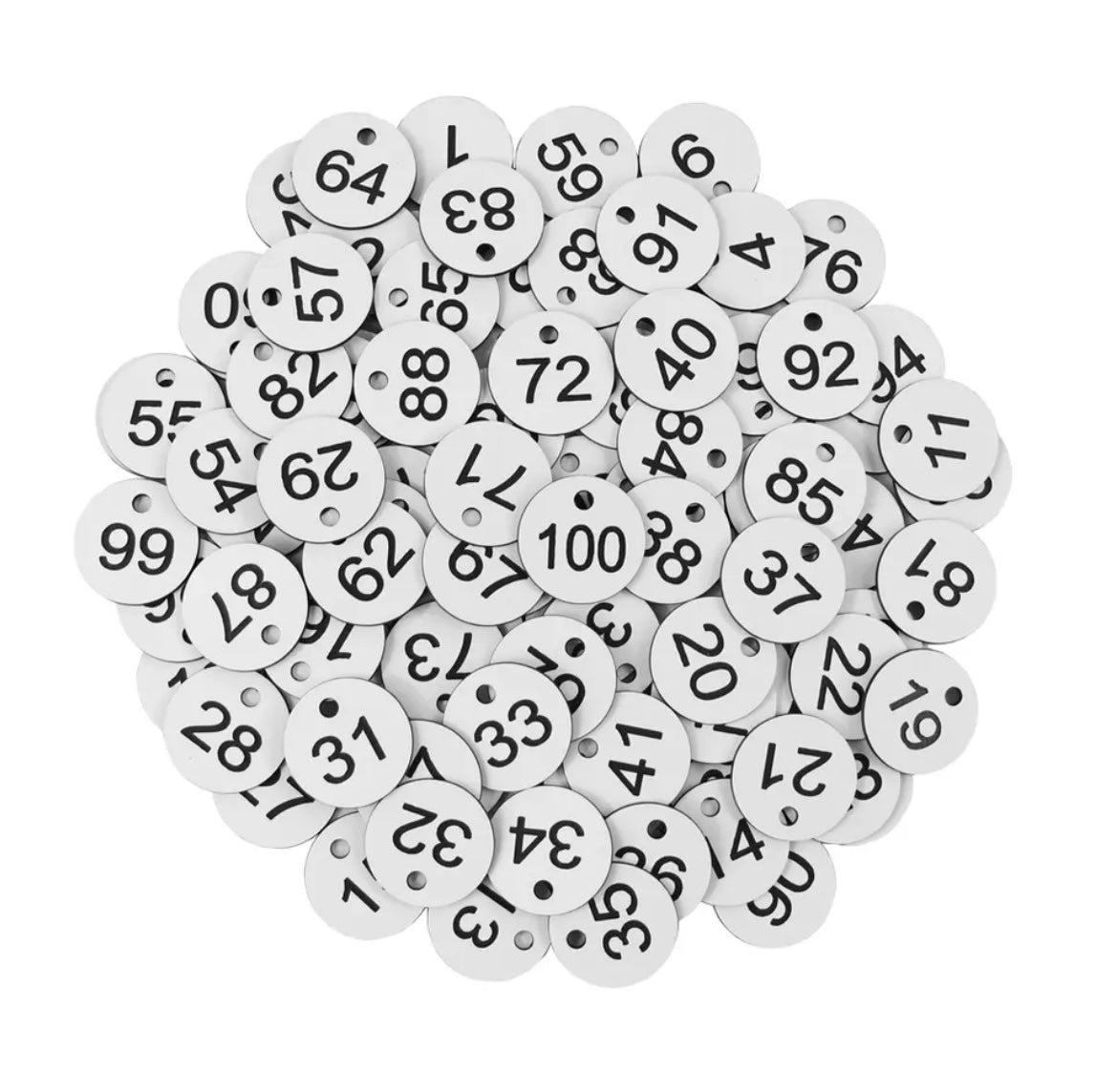 Cage Number Sticker Cage Number set 1-20 – The Canary Finch Store