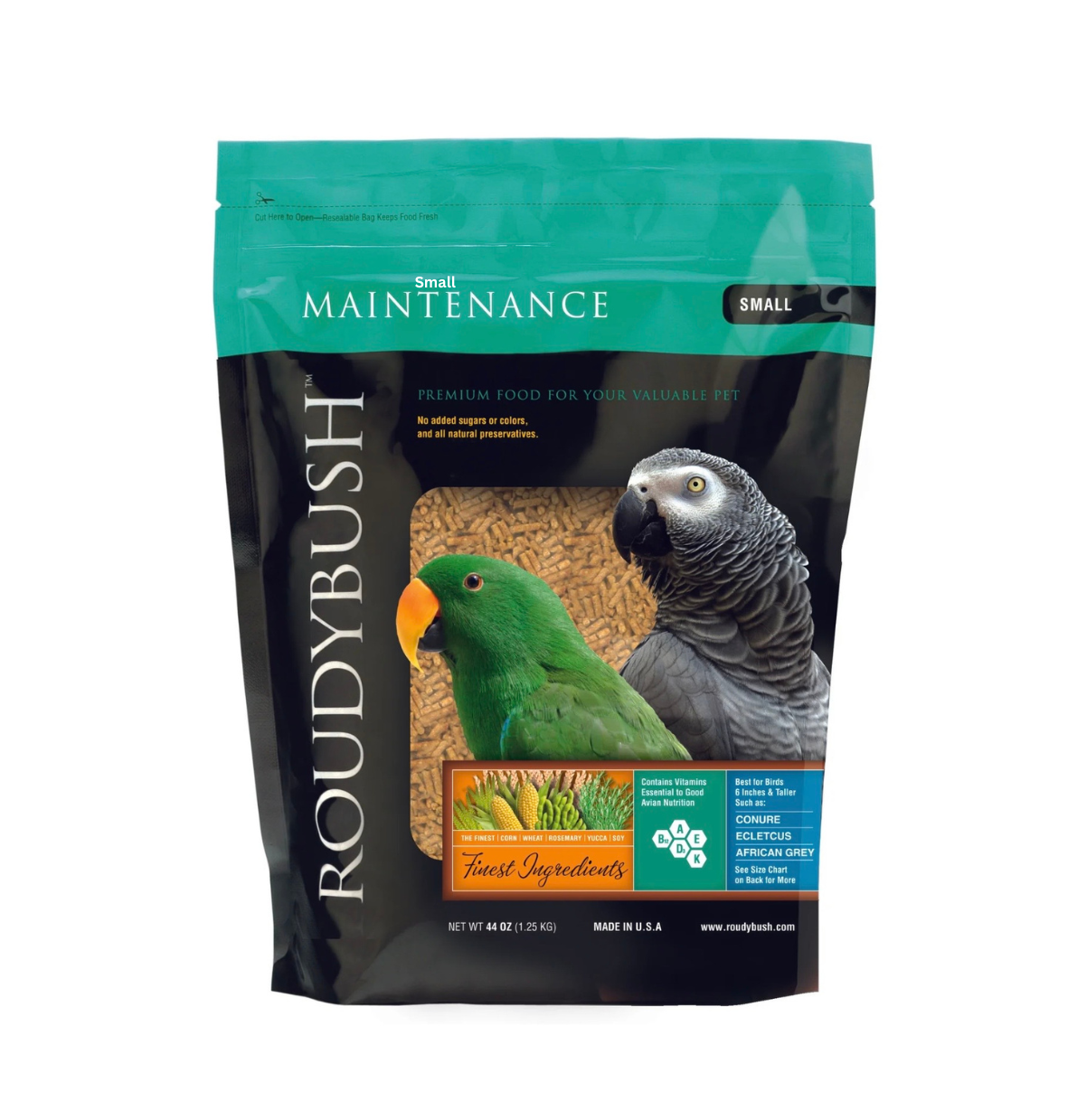 Roudybush Maintenance Small Pellet Bird Food, 440z