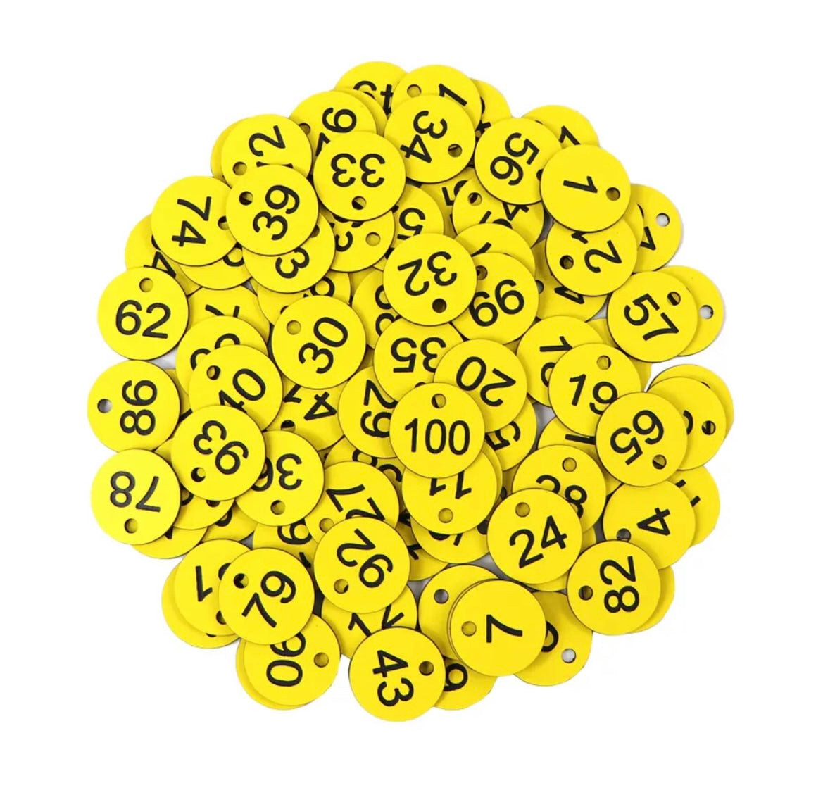 Cage Number Sticker Cage Number set 1-20 – The Canary Finch Store