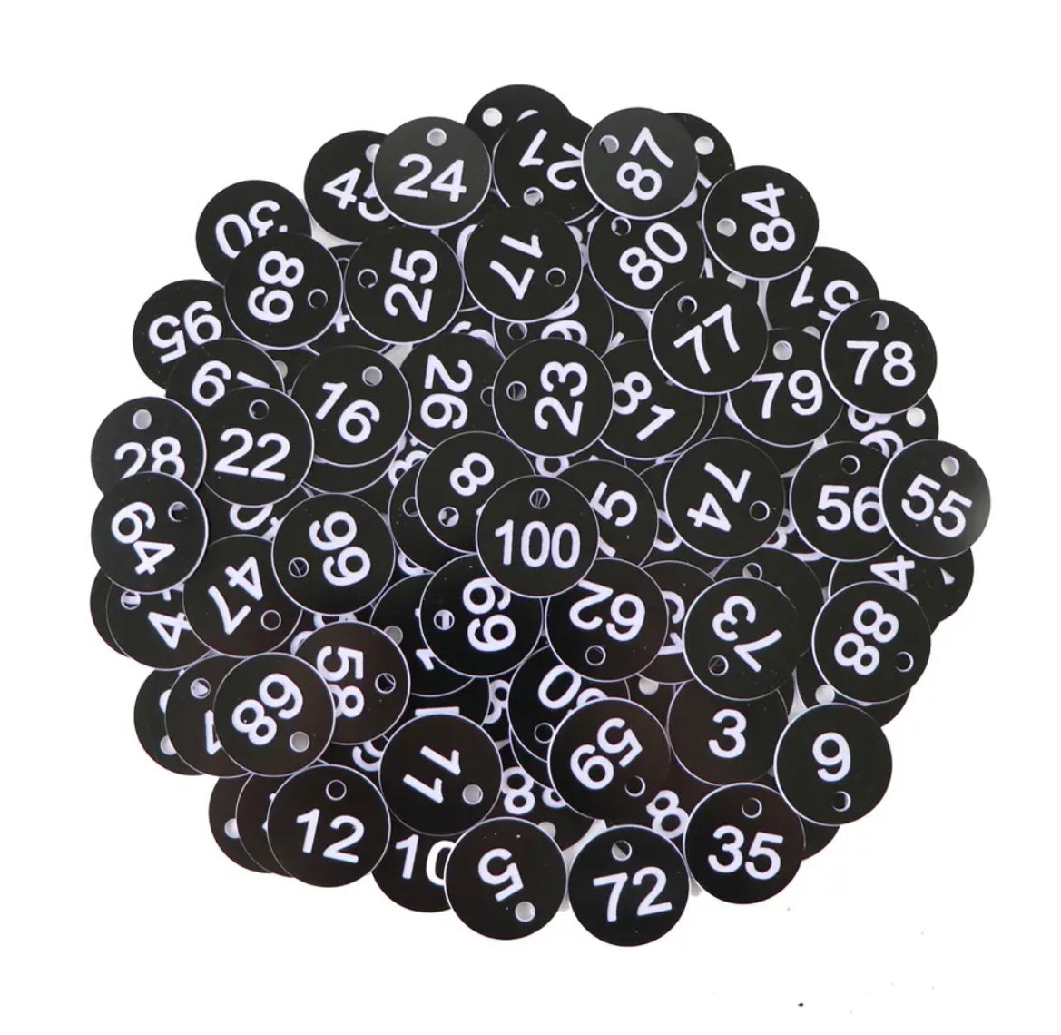 Cage Number Sticker Cage Number set 1-20 – The Canary Finch Store