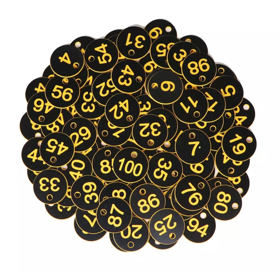 Cage Number set 1-20