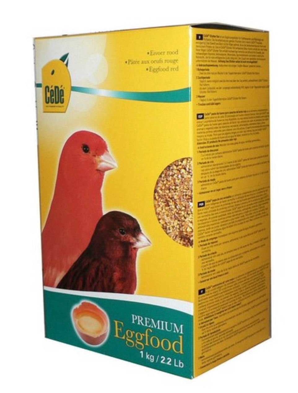 Cede premium egg food Red 1 kg / 2.2 lb