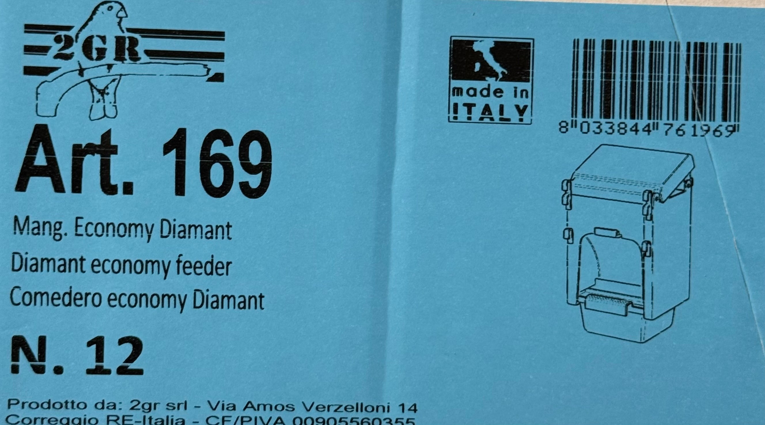 2GR Diamant Economy Feeder Art. 169