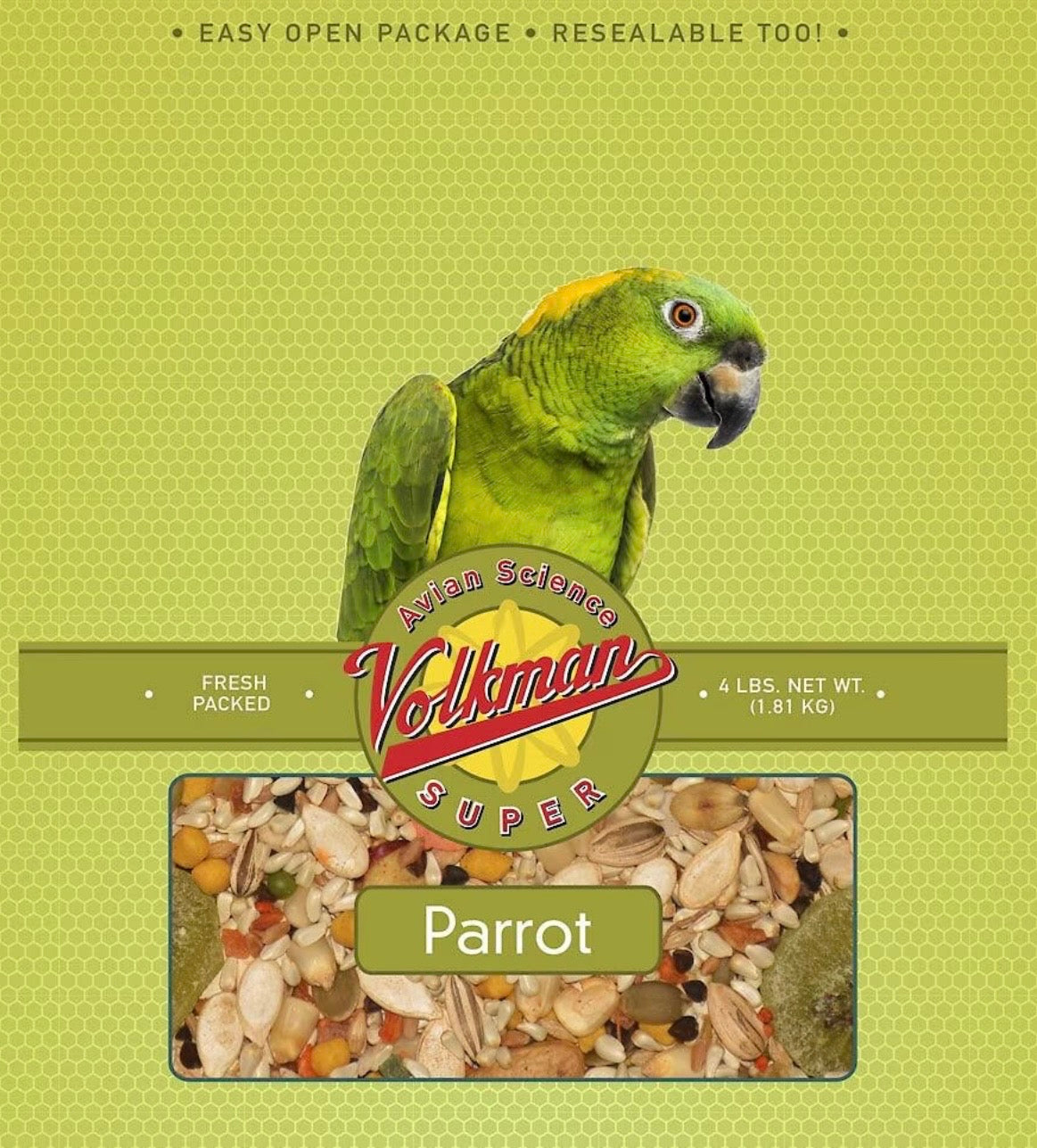 Volkman Avian Science Parrot 4lbs