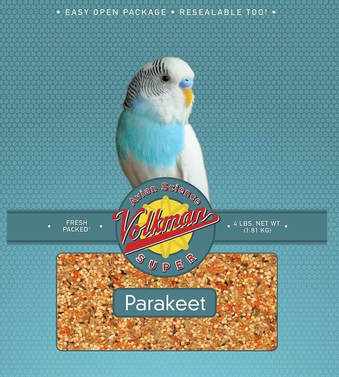 Volkman Avian Science Parakeet 4lbs