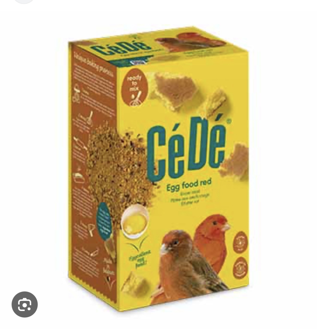 Cede premium egg food Red 1 kg / 2.2 lb