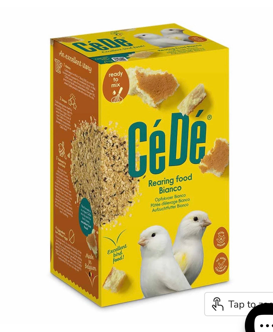 Cede rearingfood Bianco 1 kg / 2.2 lb