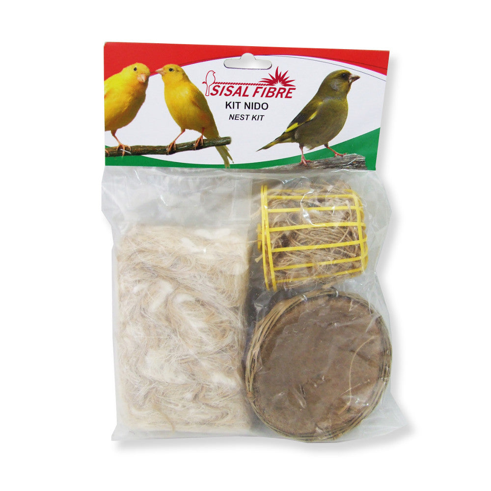 Sisal Fibre Nest Kit Canary