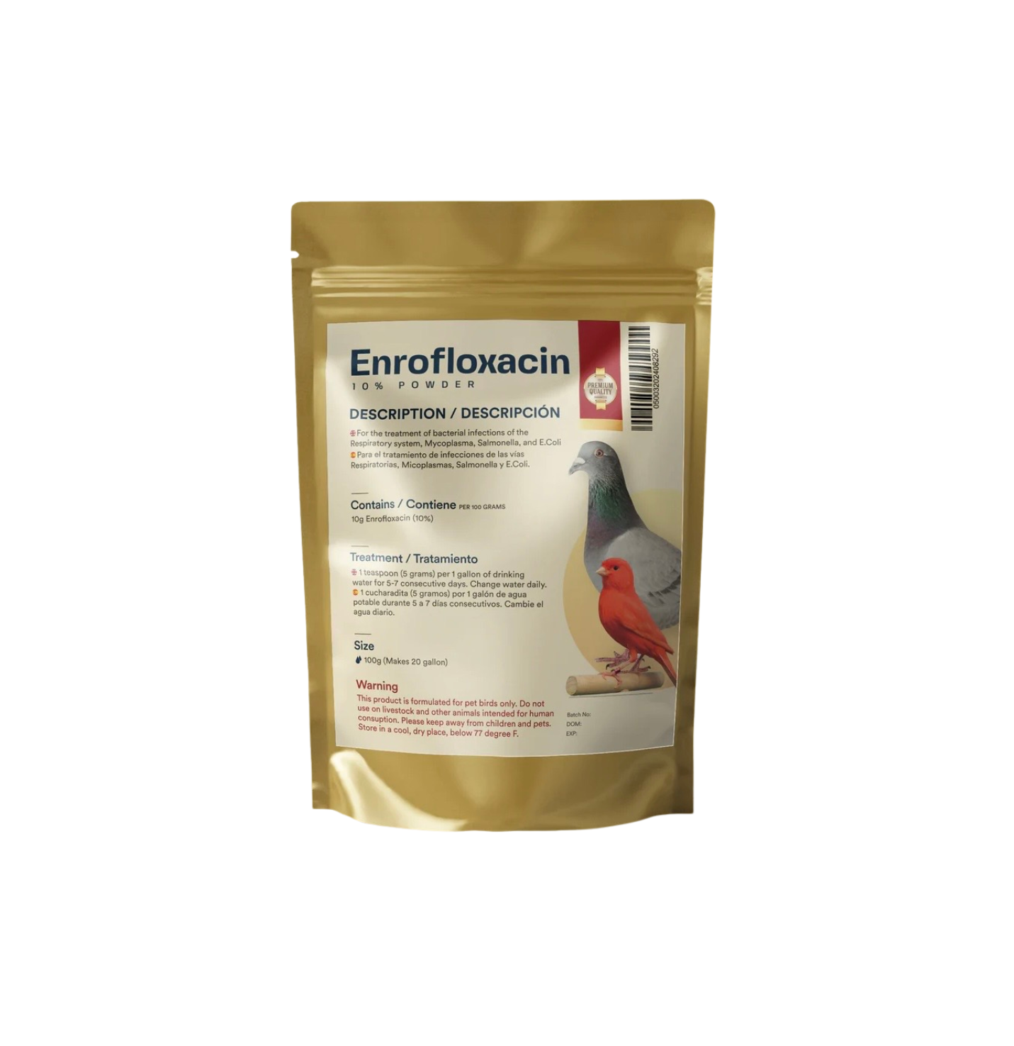 Enrofloxacin 10% 100gr