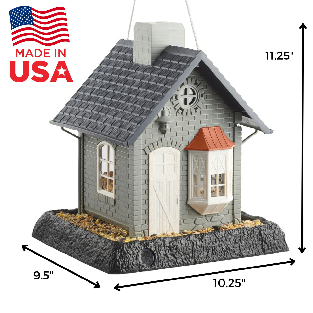 North States Village Collection Bayside Cottage Birdfeeder 9282M