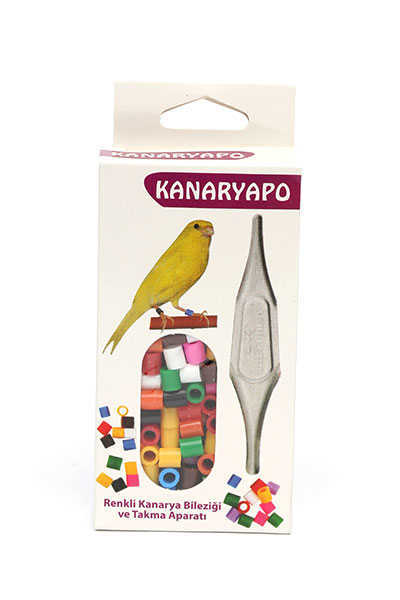 KANARYAPO Colored plastic Ring and Iron Applicator